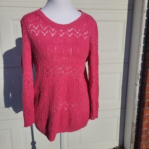 Jones New York Desert Rose Knitted Women's Sweater Size Small